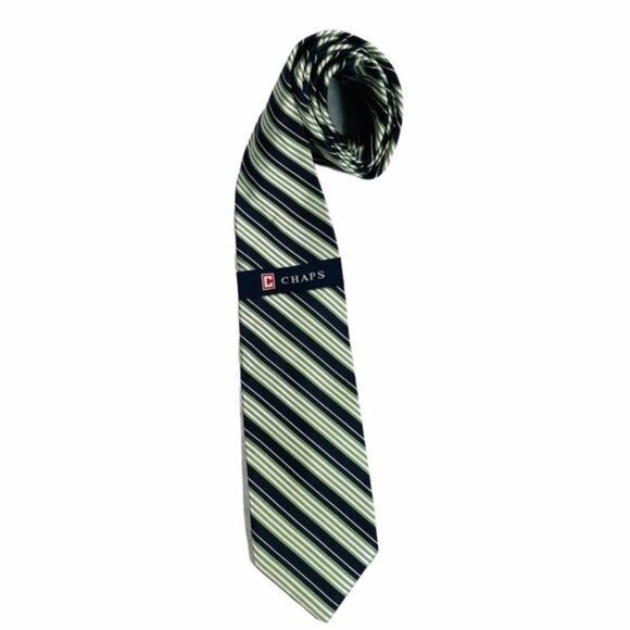 Chaps NWT Striped Silk Tie - Picture 1 of 6